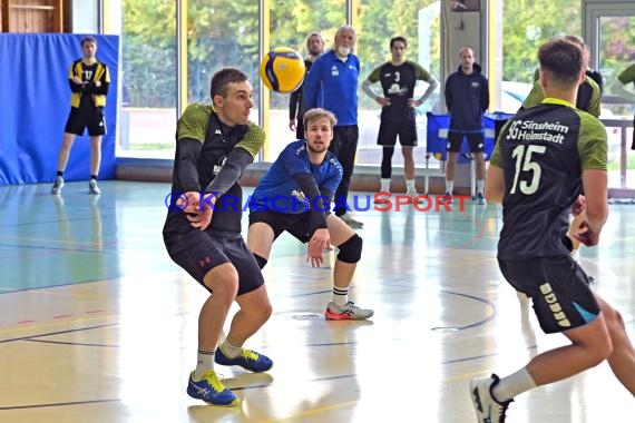 2022/23 Volleyball Herren Oberliga SG Helmstadt/Sinsheim vs TV Bühl 2 (© Siegfried Lörz)