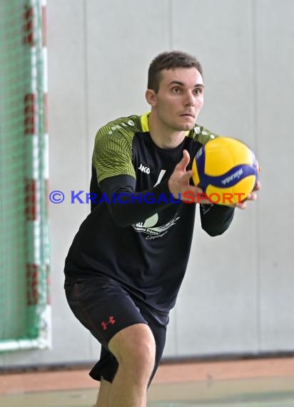 2022/23 Volleyball Herren Oberliga SG Helmstadt/Sinsheim vs TV Bühl 2 (© Siegfried Lörz)