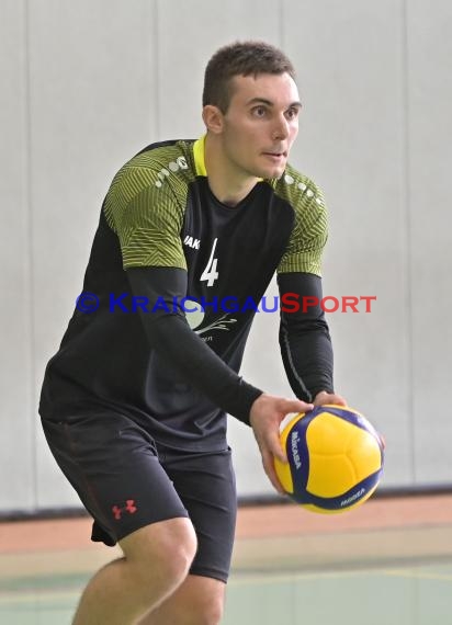 2022/23 Volleyball Herren Oberliga SG Helmstadt/Sinsheim vs TV Bühl 2 (© Siegfried Lörz)