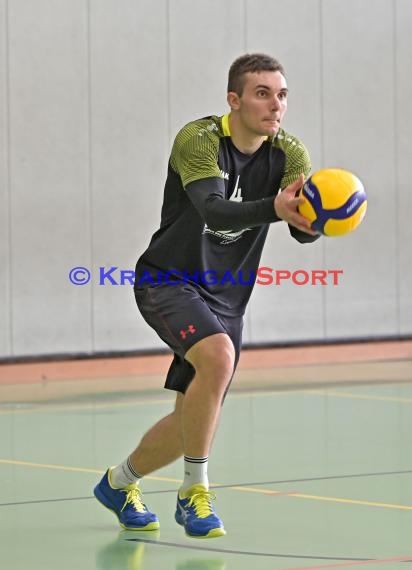 2022/23 Volleyball Herren Oberliga SG Helmstadt/Sinsheim vs TV Bühl 2 (© Siegfried Lörz)