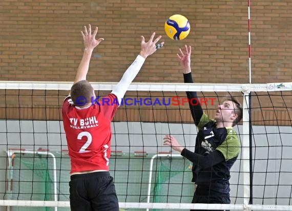 2022/23 Volleyball Herren Oberliga SG Helmstadt/Sinsheim vs TV Bühl 2 (© Siegfried Lörz)