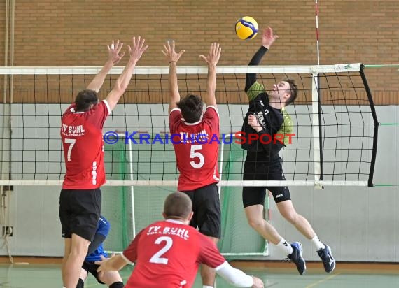 2022/23 Volleyball Herren Oberliga SG Helmstadt/Sinsheim vs TV Bühl 2 (© Siegfried Lörz)