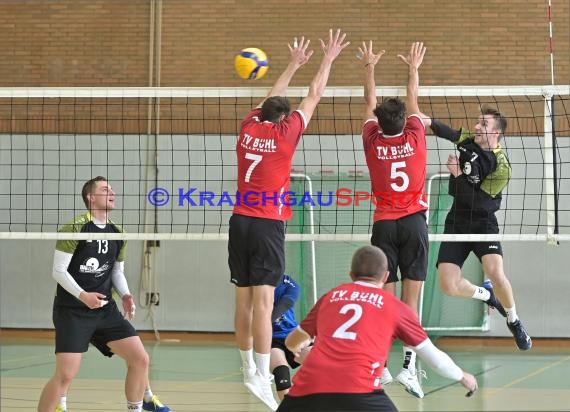 2022/23 Volleyball Herren Oberliga SG Helmstadt/Sinsheim vs TV Bühl 2 (© Siegfried Lörz)