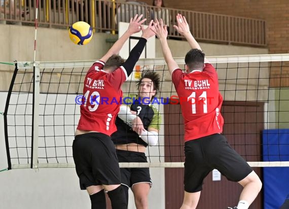 2022/23 Volleyball Herren Oberliga SG Helmstadt/Sinsheim vs TV Bühl 2 (© Siegfried Lörz)