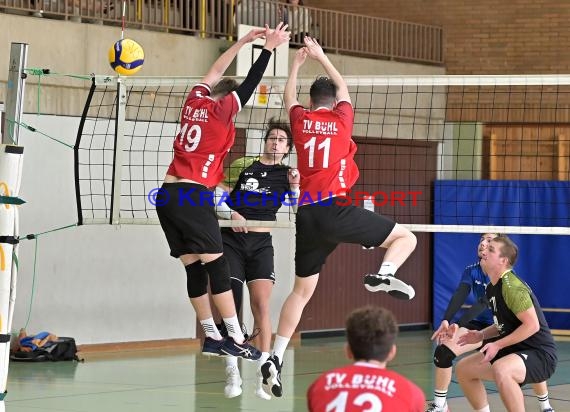 2022/23 Volleyball Herren Oberliga SG Helmstadt/Sinsheim vs TV Bühl 2 (© Siegfried Lörz)