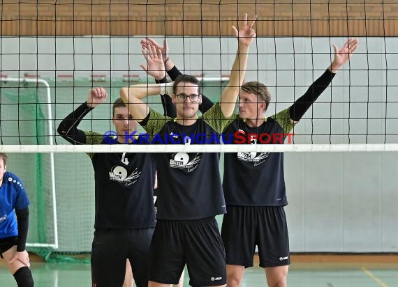 2022/23 Volleyball Herren Oberliga SG Helmstadt/Sinsheim vs TV Bühl 2 (© Siegfried Lörz)