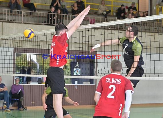 2022/23 Volleyball Herren Oberliga SG Helmstadt/Sinsheim vs TV Bühl 2 (© Siegfried Lörz)