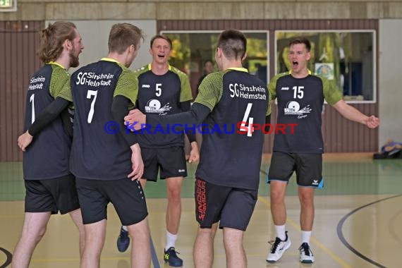 2022/23 Volleyball Herren Oberliga SG Helmstadt/Sinsheim vs TV Bühl 2 (© Siegfried Lörz)