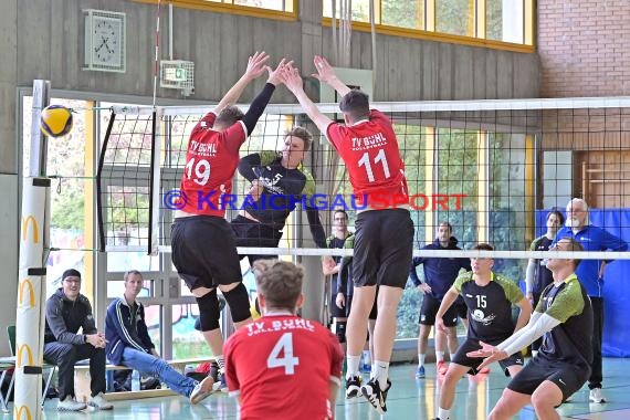 2022/23 Volleyball Herren Oberliga SG Helmstadt/Sinsheim vs TV Bühl 2 (© Siegfried Lörz)