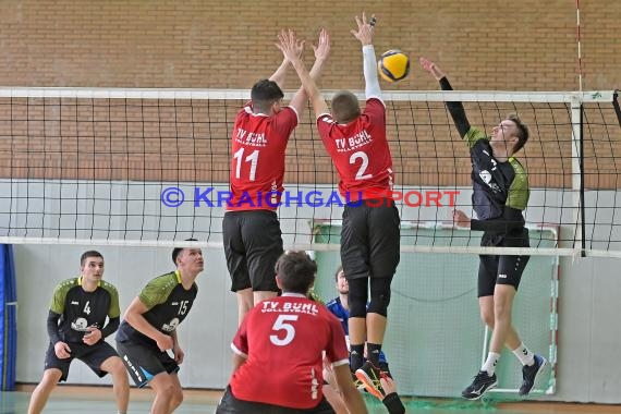 2022/23 Volleyball Herren Oberliga SG Helmstadt/Sinsheim vs TV Bühl 2 (© Siegfried Lörz)