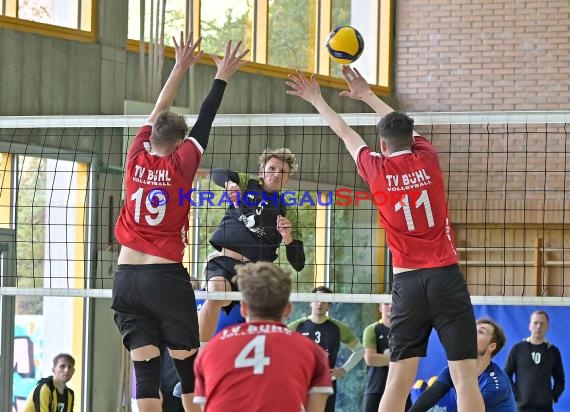 2022/23 Volleyball Herren Oberliga SG Helmstadt/Sinsheim vs TV Bühl 2 (© Siegfried Lörz)