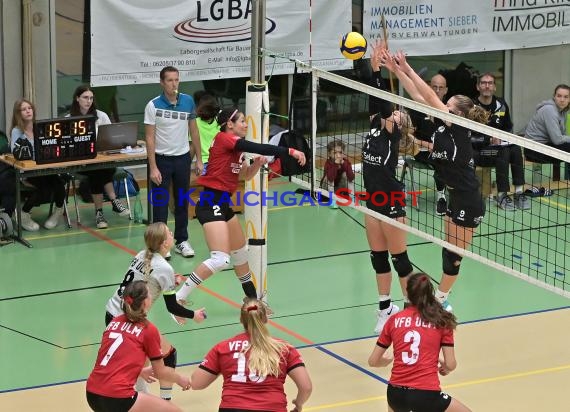 2022/23 Volleyball Damen 3. Liga Süd SV Sinsheim vs VfB Ulm (© Siegfried Lörz)