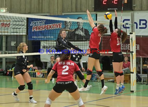 2022/23 Volleyball Damen 3. Liga Süd SV Sinsheim vs VfB Ulm (© Siegfried Lörz)