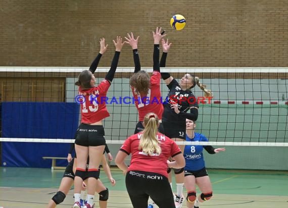 2022/23 Volleyball Damen 3. Liga Süd SV Sinsheim vs VfB Ulm (© Siegfried Lörz)