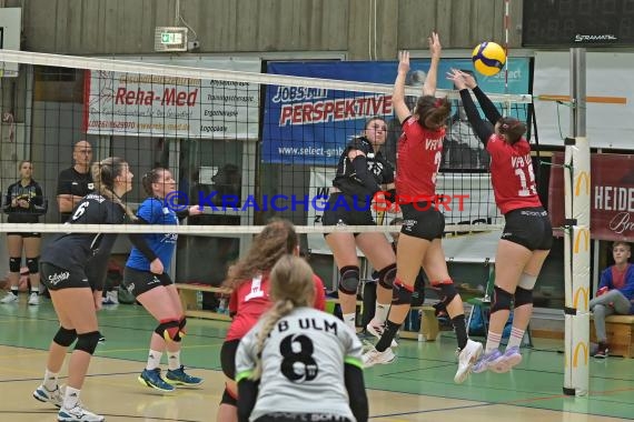 2022/23 Volleyball Damen 3. Liga Süd SV Sinsheim vs VfB Ulm (© Siegfried Lörz)