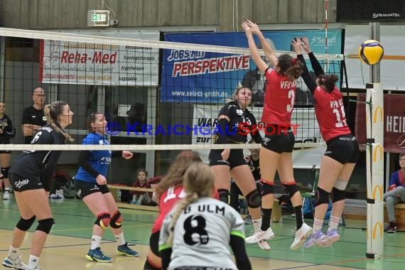 2022/23 Volleyball Damen 3. Liga Süd SV Sinsheim vs VfB Ulm (© Siegfried Lörz)