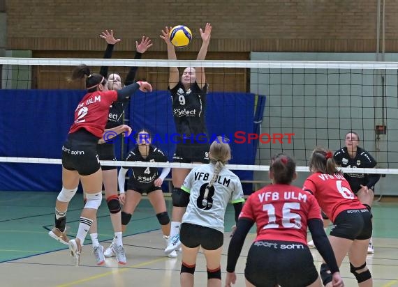 2022/23 Volleyball Damen 3. Liga Süd SV Sinsheim vs VfB Ulm (© Siegfried Lörz)