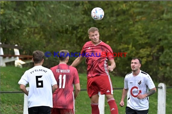 Kreisklasse A Sinsheim 22/23 SV Elsenz vs FC Weiler (© Siegfried Lörz)