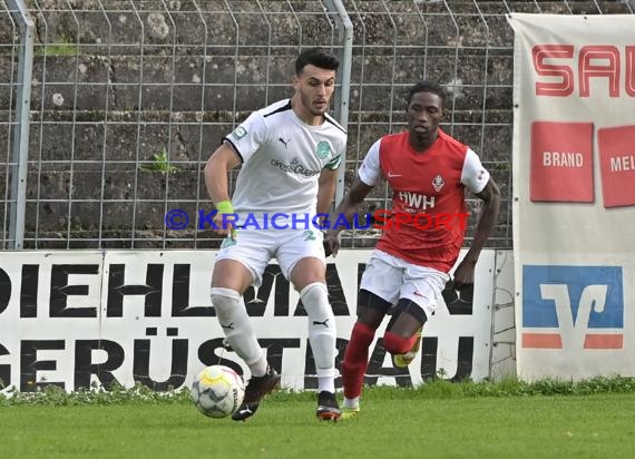 Saison 22/23 Verbandsliga Baden VfB Eppingen vs FC Olympia Kirrlach (© Siegfried Lörz)