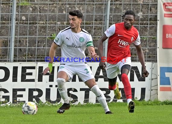 Saison 22/23 Verbandsliga Baden VfB Eppingen vs FC Olympia Kirrlach (© Siegfried Lörz)