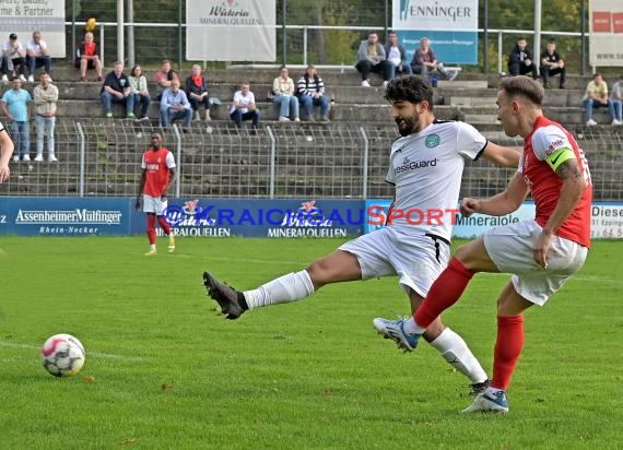 Saison 22/23 Verbandsliga Baden VfB Eppingen vs FC Olympia Kirrlach (© Siegfried Lörz)