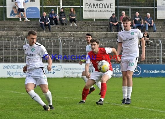 Saison 22/23 Verbandsliga Baden VfB Eppingen vs FC Olympia Kirrlach (© Siegfried Lörz)