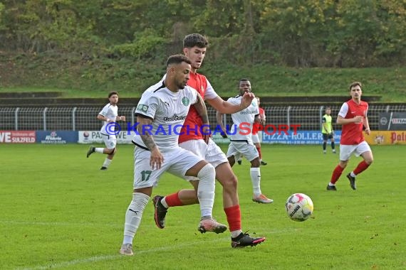 Saison 22/23 Verbandsliga Baden VfB Eppingen vs FC Olympia Kirrlach (© Siegfried Lörz)