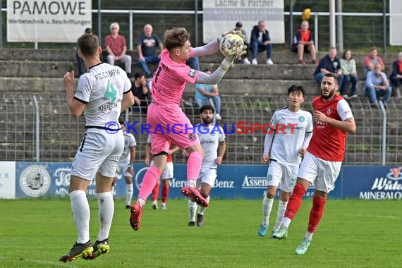 Saison 22/23 Verbandsliga Baden VfB Eppingen vs FC Olympia Kirrlach (© Siegfried Lörz)