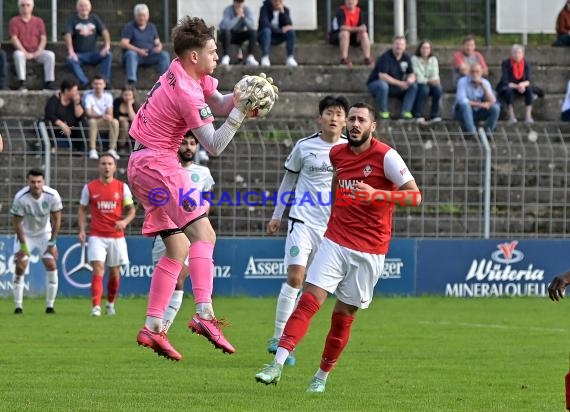 Saison 22/23 Verbandsliga Baden VfB Eppingen vs FC Olympia Kirrlach (© Siegfried Lörz)