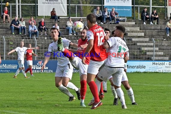 Saison 22/23 Verbandsliga Baden VfB Eppingen vs FC Olympia Kirrlach (© Siegfried Lörz)