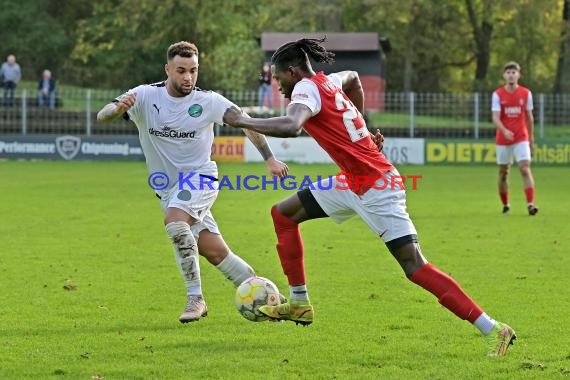 Saison 22/23 Verbandsliga Baden VfB Eppingen vs FC Olympia Kirrlach (© Siegfried Lörz)