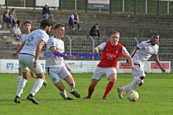 Saison 22/23 Verbandsliga Baden VfB Eppingen vs FC Olympia Kirrlach (© Siegfried Lörz)