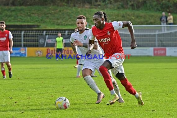 Saison 22/23 Verbandsliga Baden VfB Eppingen vs FC Olympia Kirrlach (© Siegfried Lörz)