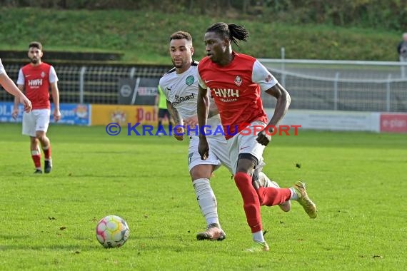 Saison 22/23 Verbandsliga Baden VfB Eppingen vs FC Olympia Kirrlach (© Siegfried Lörz)