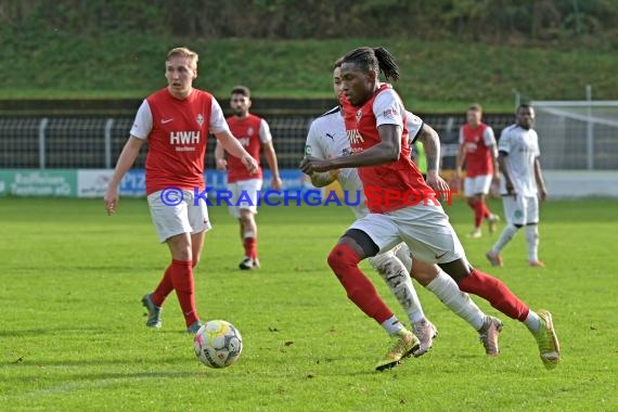 Saison 22/23 Verbandsliga Baden VfB Eppingen vs FC Olympia Kirrlach (© Siegfried Lörz)