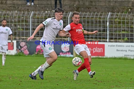 Saison 22/23 Verbandsliga Baden VfB Eppingen vs FC Olympia Kirrlach (© Siegfried Lörz)