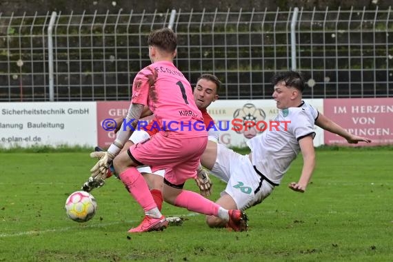 Saison 22/23 Verbandsliga Baden VfB Eppingen vs FC Olympia Kirrlach (© Siegfried Lörz)