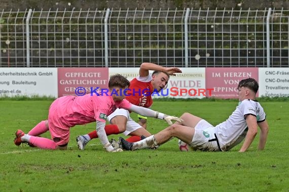 Saison 22/23 Verbandsliga Baden VfB Eppingen vs FC Olympia Kirrlach (© Siegfried Lörz)