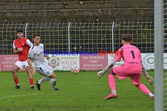 Saison 22/23 Verbandsliga Baden VfB Eppingen vs FC Olympia Kirrlach (© Siegfried Lörz)