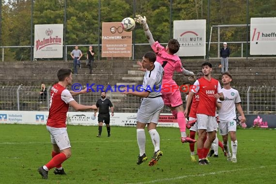 Saison 22/23 Verbandsliga Baden VfB Eppingen vs FC Olympia Kirrlach (© Siegfried Lörz)