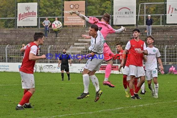 Saison 22/23 Verbandsliga Baden VfB Eppingen vs FC Olympia Kirrlach (© Siegfried Lörz)