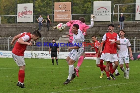 Saison 22/23 Verbandsliga Baden VfB Eppingen vs FC Olympia Kirrlach (© Siegfried Lörz)