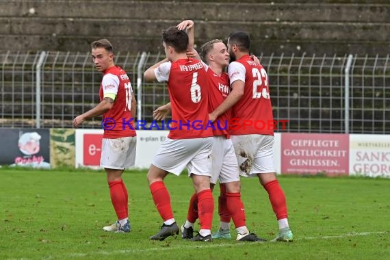 Saison 22/23 Verbandsliga Baden VfB Eppingen vs FC Olympia Kirrlach (© Siegfried Lörz)