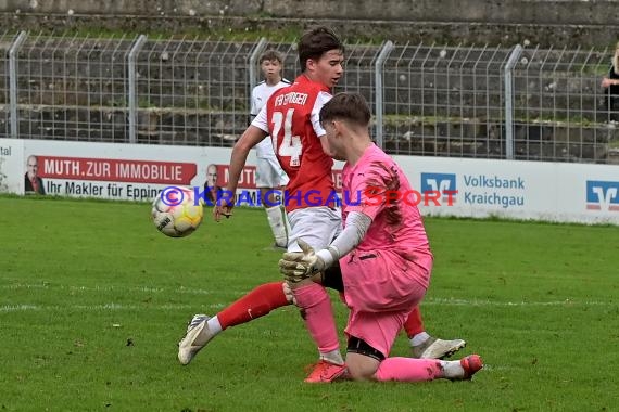 Saison 22/23 Verbandsliga Baden VfB Eppingen vs FC Olympia Kirrlach (© Siegfried Lörz)