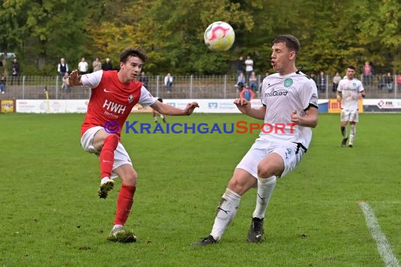 Saison 22/23 Verbandsliga Baden VfB Eppingen vs FC Olympia Kirrlach (© Siegfried Lörz)