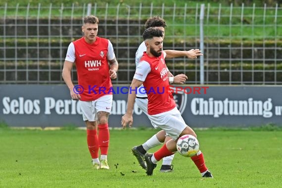 Saison 22/23 Verbandsliga Baden VfB Eppingen vs FC Olympia Kirrlach (© Siegfried Lörz)