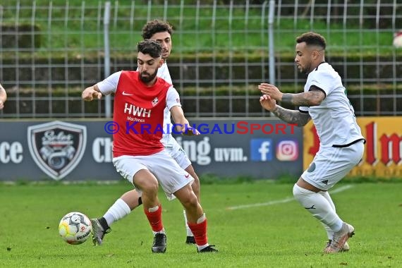 Saison 22/23 Verbandsliga Baden VfB Eppingen vs FC Olympia Kirrlach (© Siegfried Lörz)