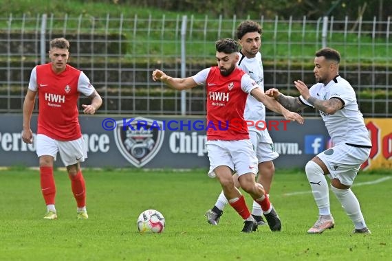 Saison 22/23 Verbandsliga Baden VfB Eppingen vs FC Olympia Kirrlach (© Siegfried Lörz)