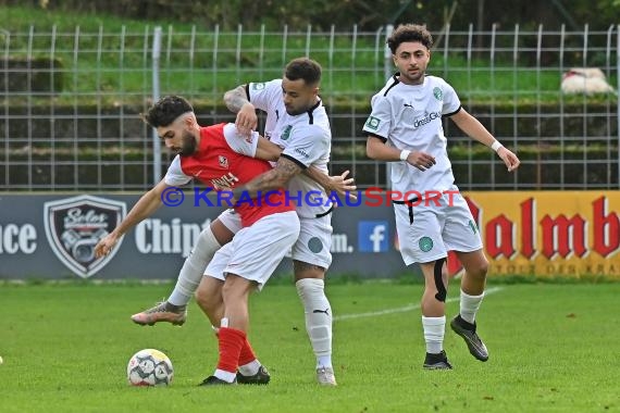 Saison 22/23 Verbandsliga Baden VfB Eppingen vs FC Olympia Kirrlach (© Siegfried Lörz)