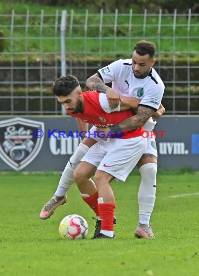 Saison 22/23 Verbandsliga Baden VfB Eppingen vs FC Olympia Kirrlach (© Siegfried Lörz)